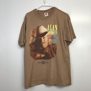 Vintage Alan Jackson tour shirt